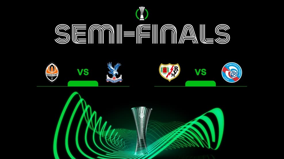 Conference League Bán Kết 2025–26: Crystal Palace, Shakhtar, Rayo Vallecano Và Strasbourg Vào Cuộc