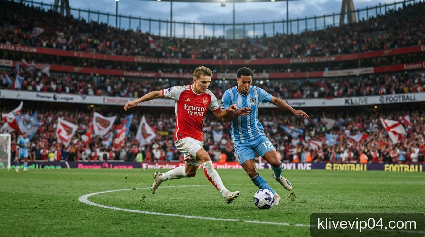 Klive đồng hành cùng Premier League 2026/27: Arsenal vs Coventry City mở màn mùa giải mới