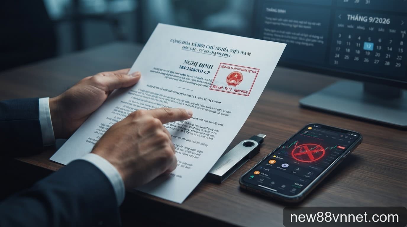 Nghị định 284/2026/NĐ-CP: Rủi ro pháp lý khi tham gia giao dịch tài sản mã hóa từ tháng 9/2026