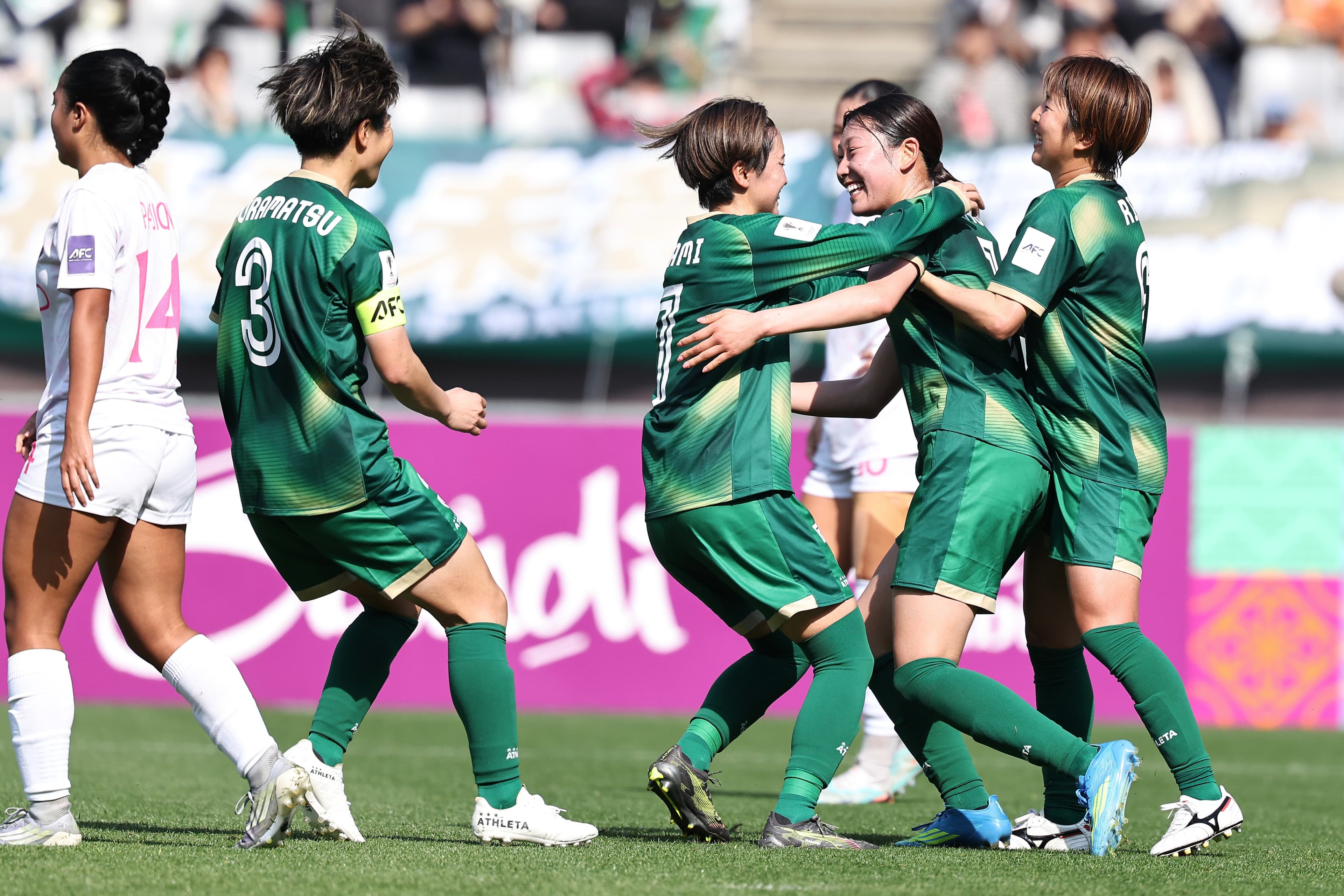 Tokyo Verdy Beleza thắng Stallion Laguna 5-0: kết quả tứ kết AWCL và tác động lên nhánh bán kết